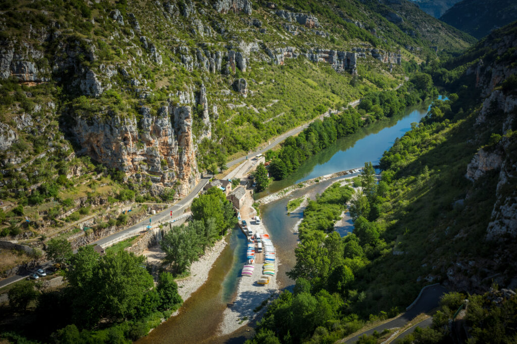 Le Moulin de la Malène, dans les Gorges du Tarn