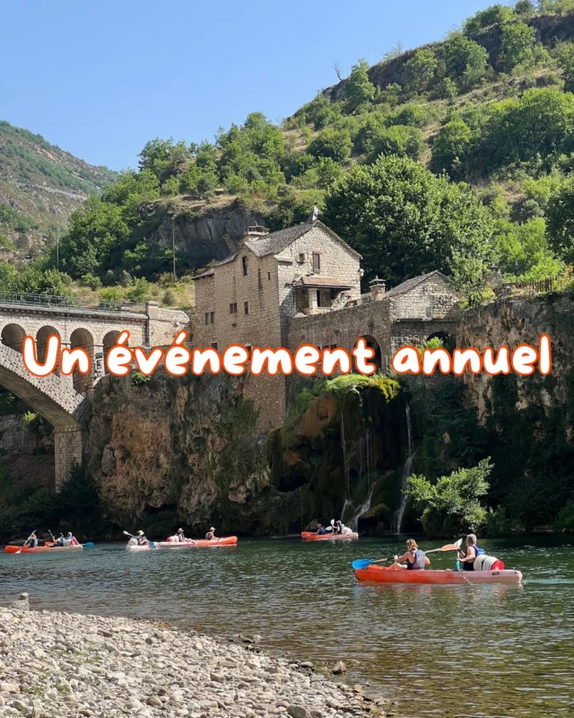 ☀️⛱️ Dimanche, soleil et bonne humeur… et si on parlait de la Balade Gourmande en canoë ?  Dans moins de 3 mois, nous remettrons ça ! Une journée un peu sportive (juste ce qu’il faut), très conviviale… et surtout très gourmande.  ℹ️ Au programme : des paysages à couper le souffle, des pauses dégustation avec des produits locaux, des rires, du partage, des surprises, et toujours cette même ambiance unique qui fait que nous n’avons qu’une envie… y retourner chaque année.  😜 Et la bonne nouvelle : il reste encore quelques places ! 
Alors, qui vient pagayer avec nous cette année ?  > Réservations sur canoeblanc.com (lien en bio)  #tourisme #vacances #cevennes #herault #événement