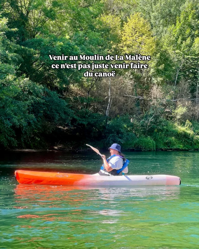 Vous l’aurez compris, nous ne sommes pas juste une simple location de canoë ! Nous sommes bien plus que ça 🧡  #lozere #occitanie #aveyron #family