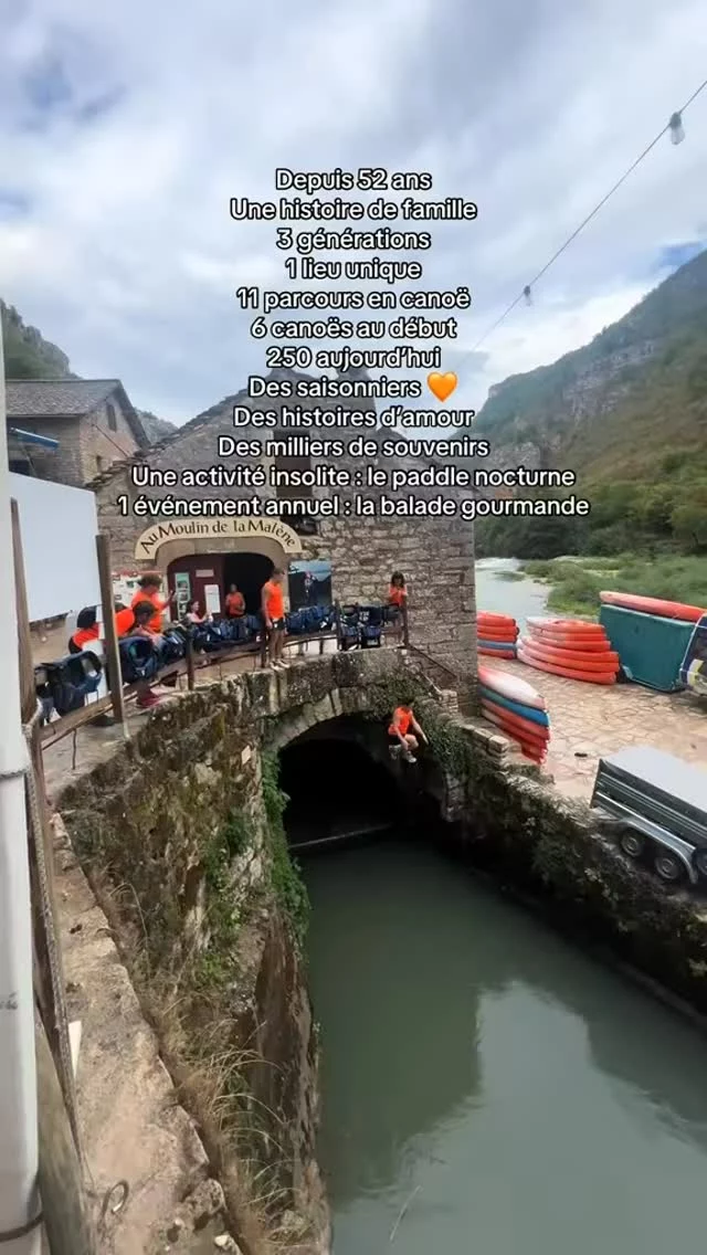 Créateur de souvenirs depuis + de 50 ans 🤩 Qui est déjà passé au Moulin ?  #lozere #history